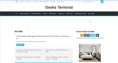 Desktop Screenshot of geeksterminal.com